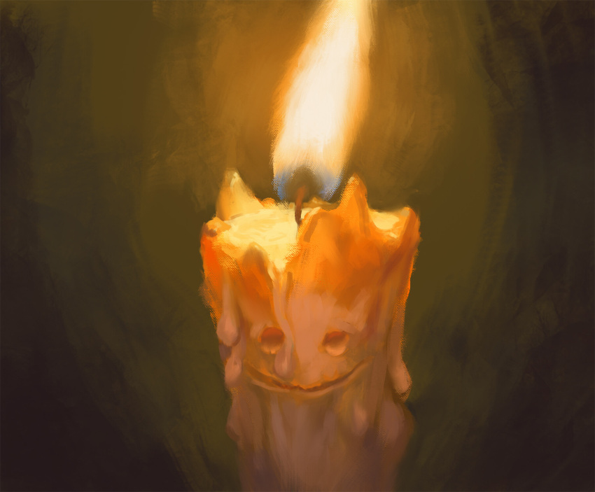 candle, english_commentary, fire, highres, no_humans, object_focus, original, vorueg