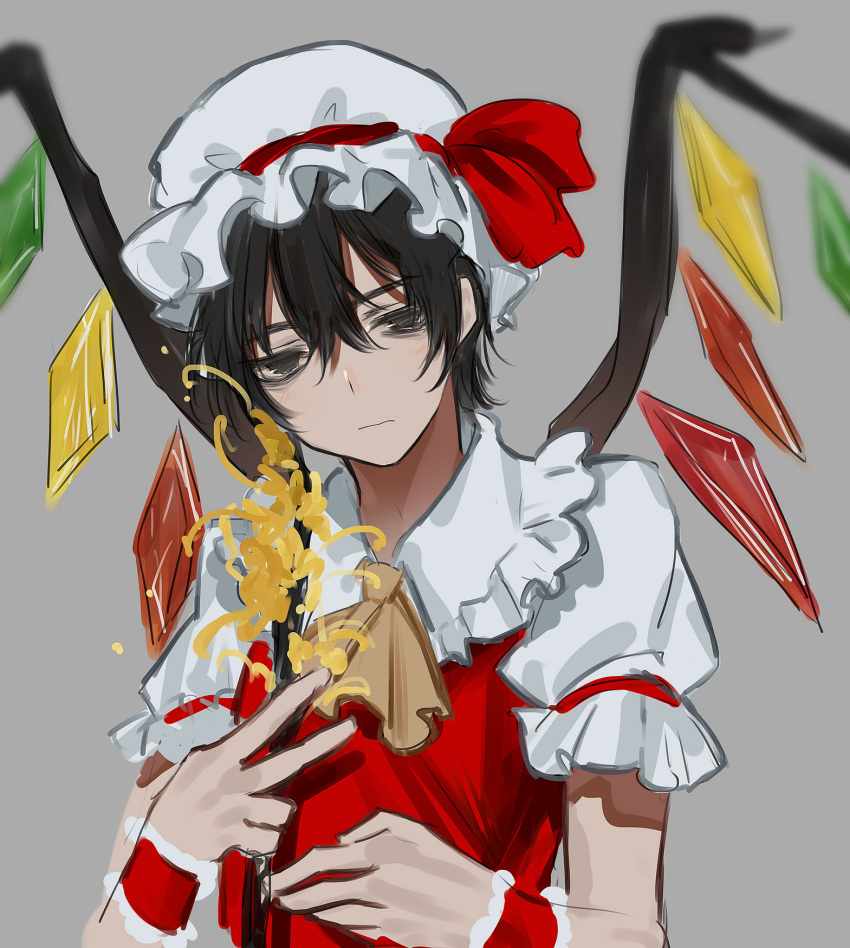 1boy, ascot, black_hair, closed_mouth, collared_shirt, cosplay, crossdressing, dainatsu