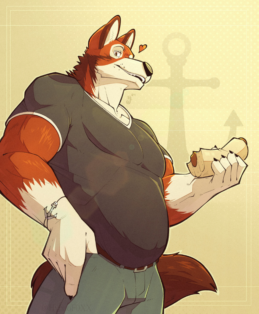 1boy, anchor_bracelet, animal_ears, artist_logo, belly, claws, dated, echo_(visual_novel)