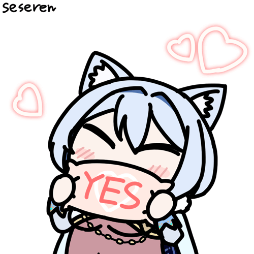 1girl, animal_ears, animated_gif, lavie_(pride_of_eden), lovey_(pride_of_eden), medium_hair, pillow, pride_of_eden