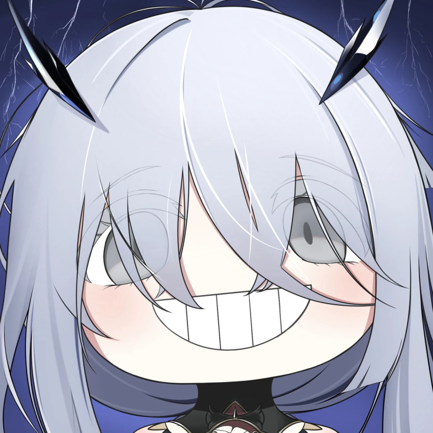 1girl, azur_lane, fancy_(azur_lane), grin, long_hair, quancy