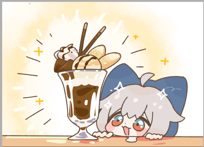 1girl, :3, ahoge, animal_ears, animal_hat, blue_eyes, blush_stickers, cat_hat