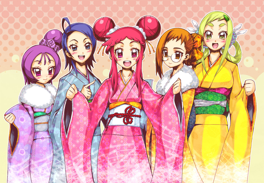 ahoge, asuka_momoko, child, eyebrows, fujiwara_hazuki, harukaze_doremi, japanese_clothes, kimono