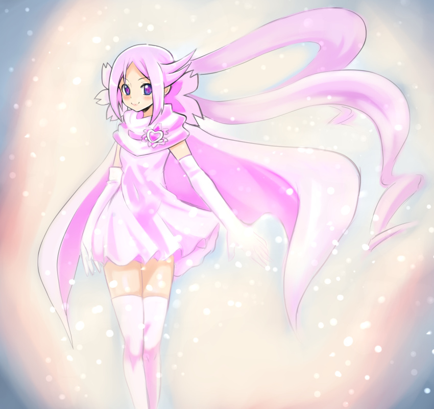 dress, elbow_gloves, gloves, heart, heartcatch_precure!, highres, infinite_precure, k@non
