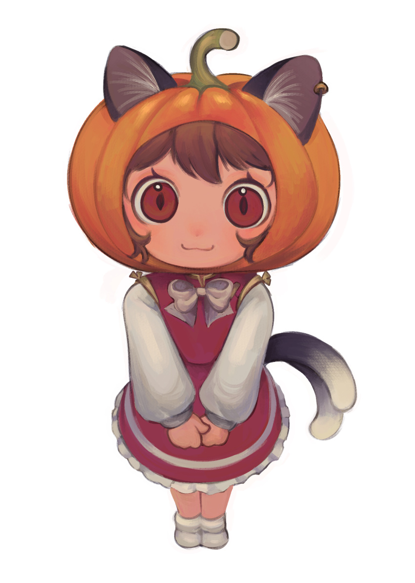 1girl, alternate_headwear, animal_ear_piercing, animal_ears, aolyxe, bow, bowtie, brown_hair