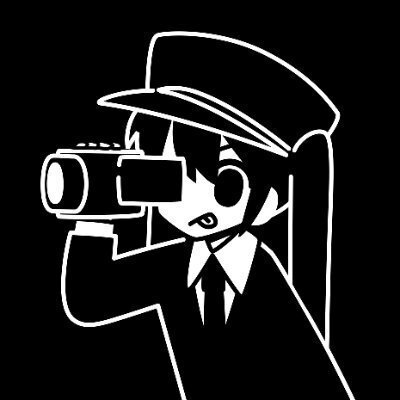 1girl, camcorder, camera, channel_(caststation), channel_(caststation)_(character), greyscale, hat, holding, holding_camera, lowres, monochrome, necktie, non-web_source, original, solo, source_request, tagme, twintails, upper_body, video_camera