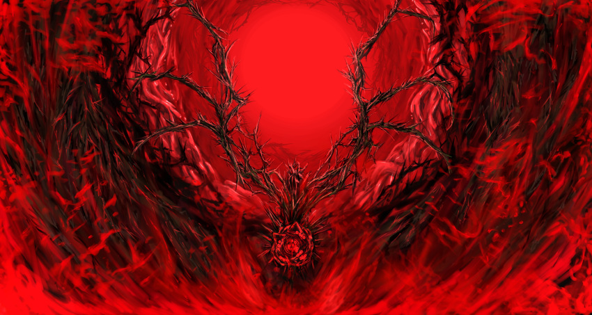 absurdres, blood, extra_eyes, flower, four-hundred_roses, hen_na, highres, limbus_company