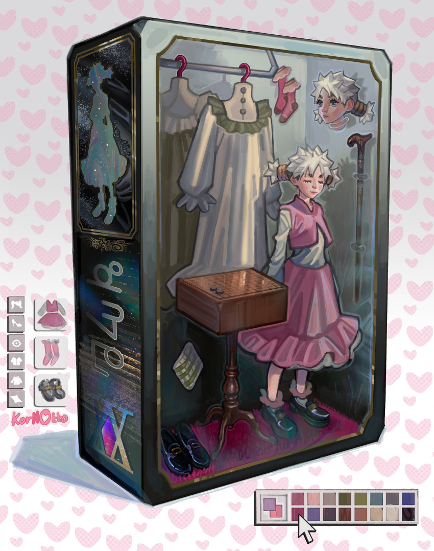 absurdres, blind, board_game, box, character_doll, dress, figure, frenchublog