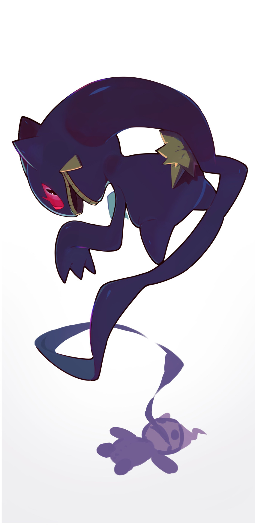 1other, absurdres, banette, black_skin, colored_skin, commentary_request, floating, ghost