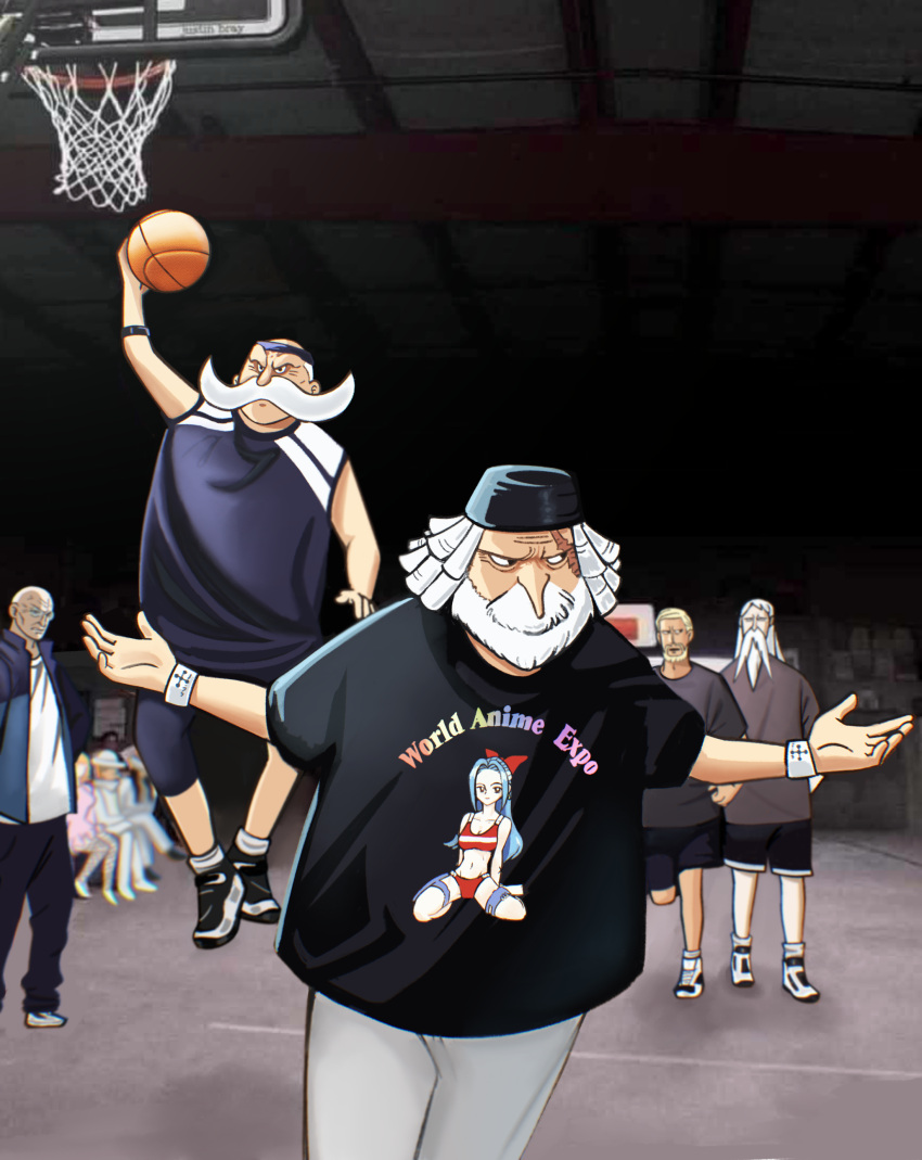 absurdres, ethan-baron_v._nusjuro, ethanbaron_v._nusjuro, gorosei, highres, jaygarcia_saturn, marcus_mars, one_piece