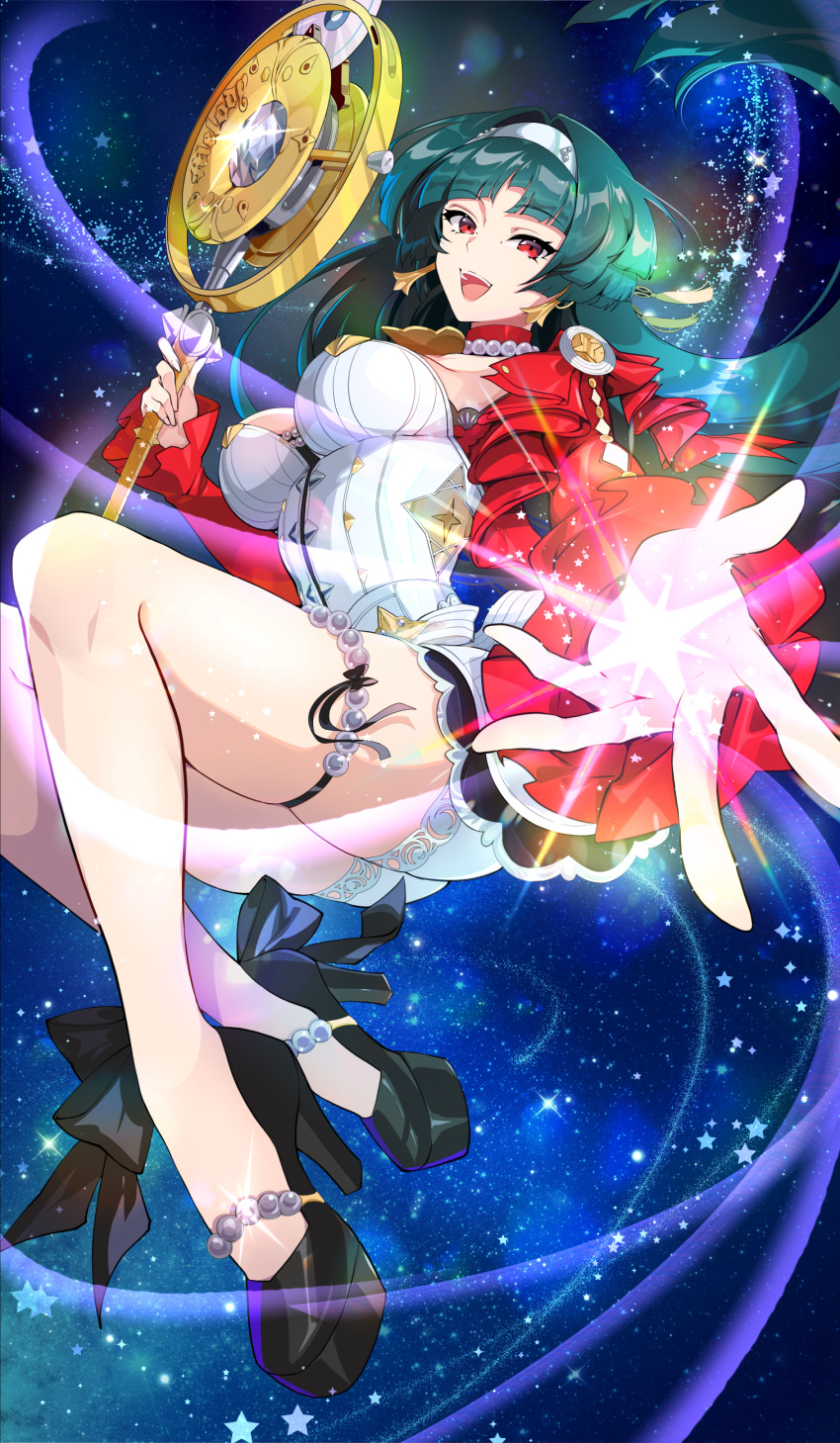 1girl, absurdres, astra_yao, black_hair, blunt_bangs, dress, hairband, highres