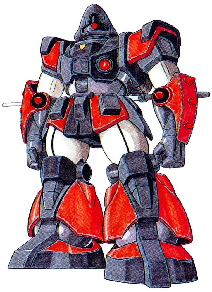 1980s_(style), clenched_hands, commentary_request, dwadge, gundam, gundam_msv, machinery, mecha