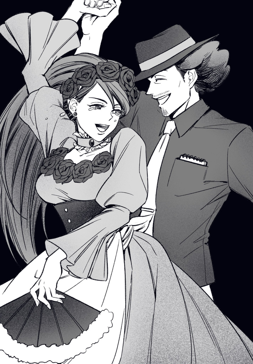 1boy, 1girl, ace_attorney, ace_attorney_investigations, ace_attorney_investigations_2:_prosecutor's_gambit, apron, breast_pocket, chapssal_17