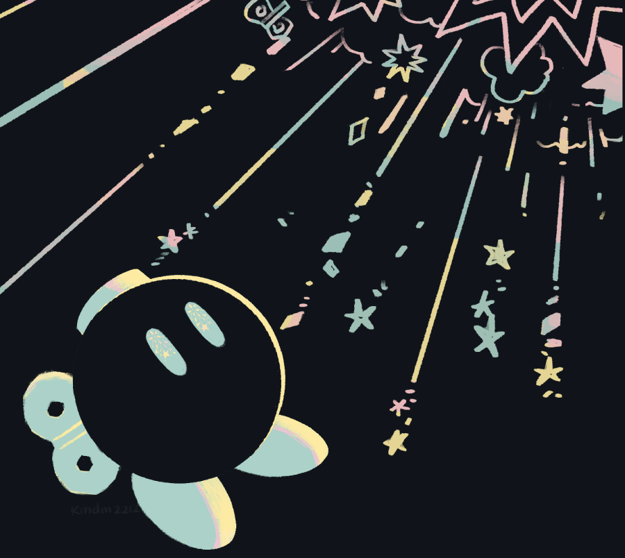 black_background, bobby_(paper_mario), bomb, commentary_request, dama8457, explosion, explosive, greyscale