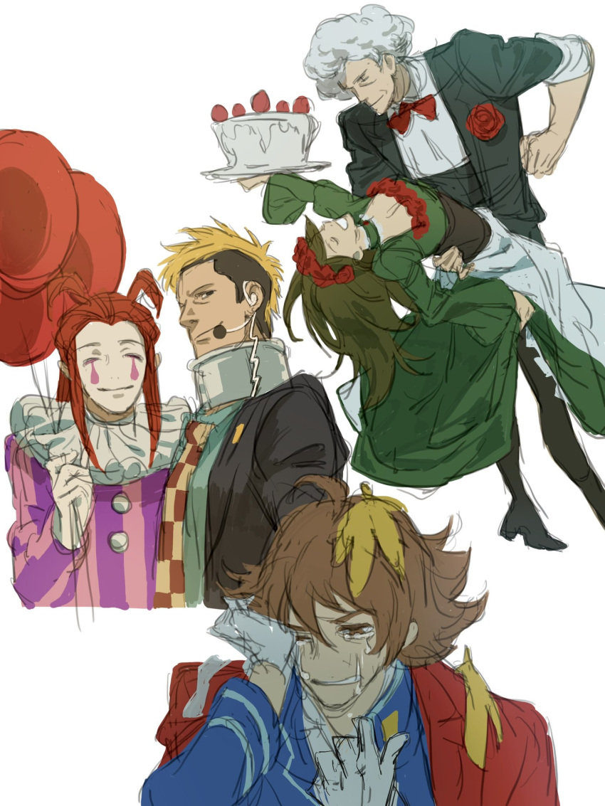 ^_^, ace_attorney, ace_attorney_investigations, ace_attorney_investigations_2:_prosecutor's_gambit, afro, ahoge, apron, balloon