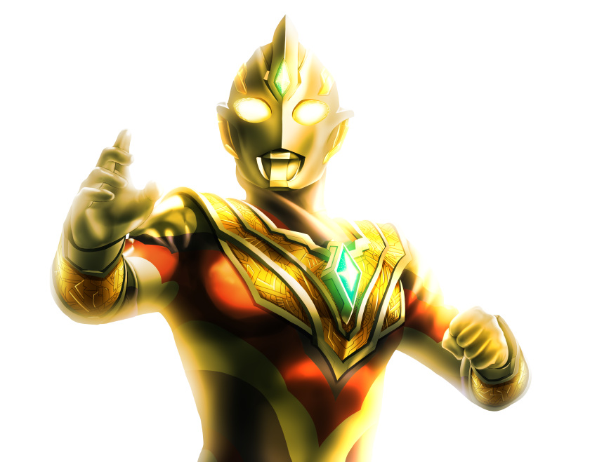 1boy, absurdres, alien, alternate_form, armor, aura, blue_gemstone, breastplate