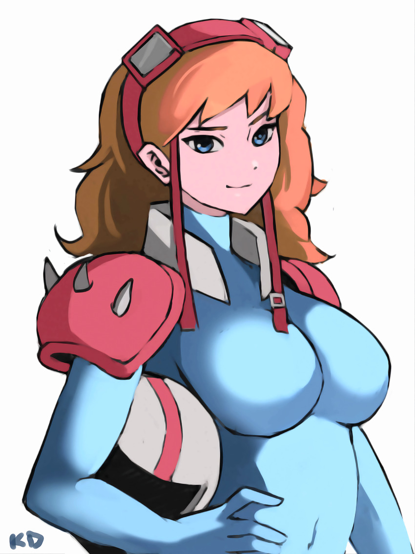 1girl, brown_hair, female, female_focus, mach_rider, mach_rider_(character), motorcycle_helmet, nintendo