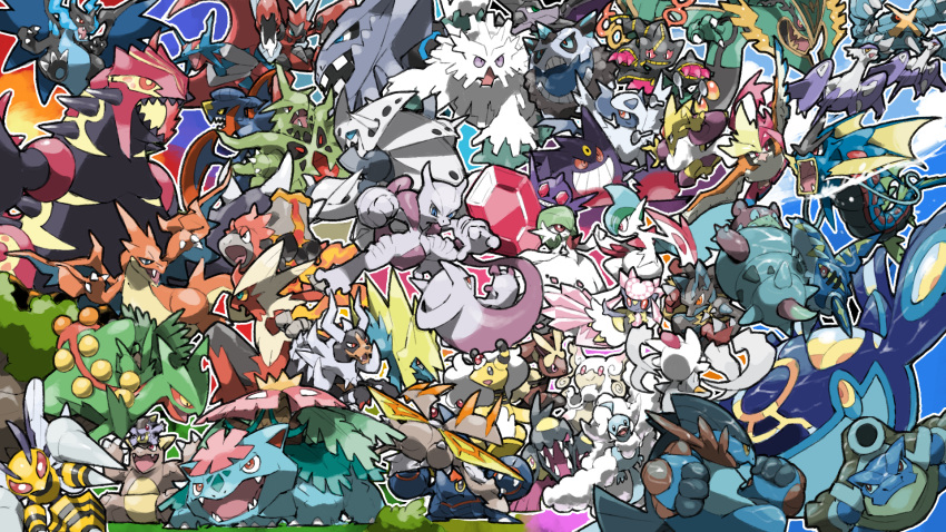 audino, banette, beedrill, blacknirrow, camerupt, gardevoir, gengar, glalie