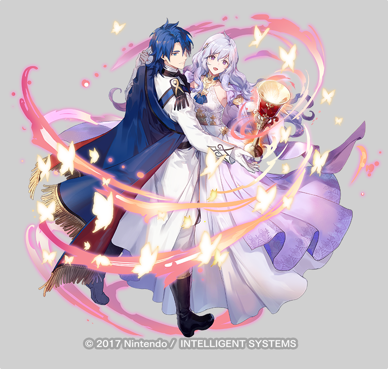 1boy, 1girl, azu-taro, blue_eyes, blue_hair, boots, bug, butterfly
