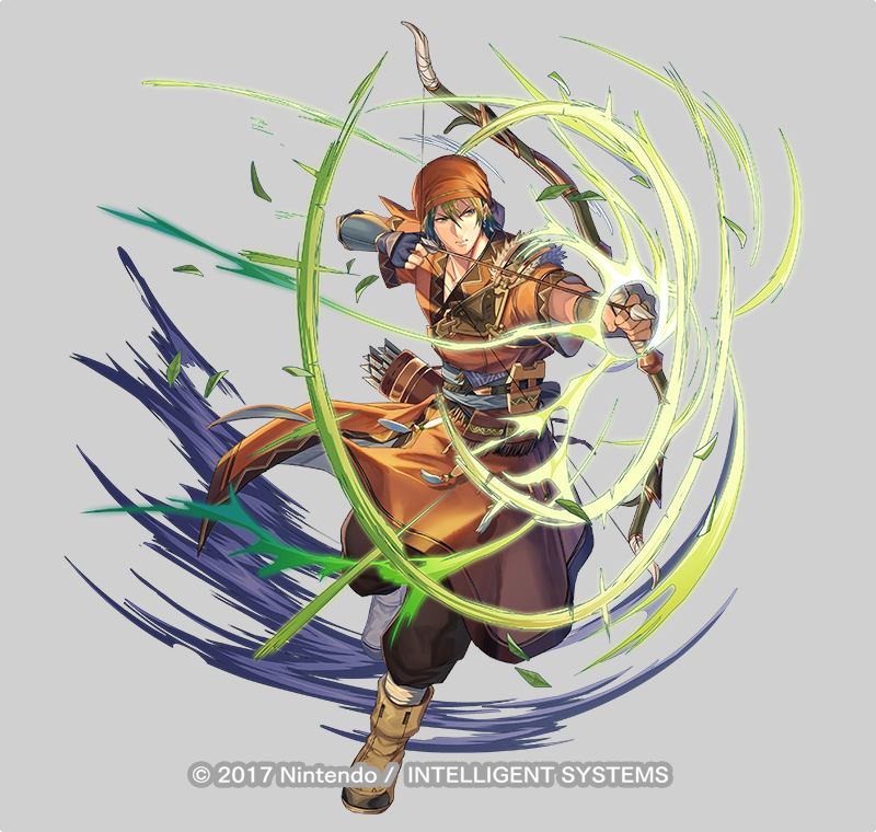 1boy, arrow_(projectile), bandages, bandana, belt, boots, bow_(weapon), earrings