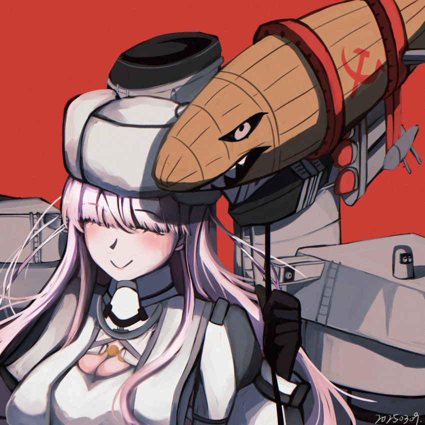 1girl, aircraft, breasts, closed_eyes, command_&amp;_conquer, command_&amp;_conquer:_red_alert_2, dirigible, dress