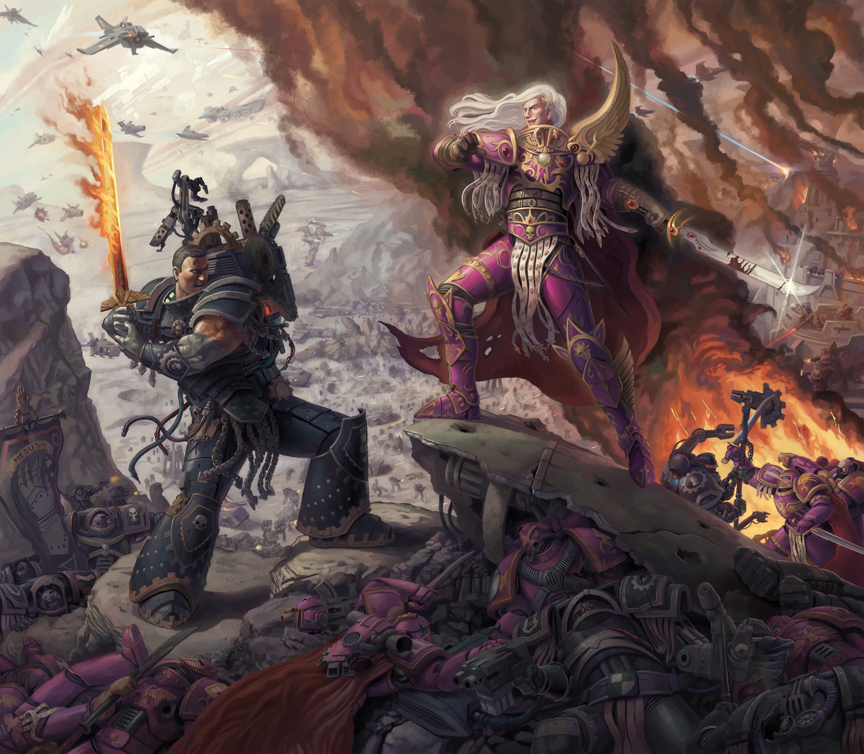 6+boys, adeptus_astartes, angry, architecture, armor, armored_boots, army, axe