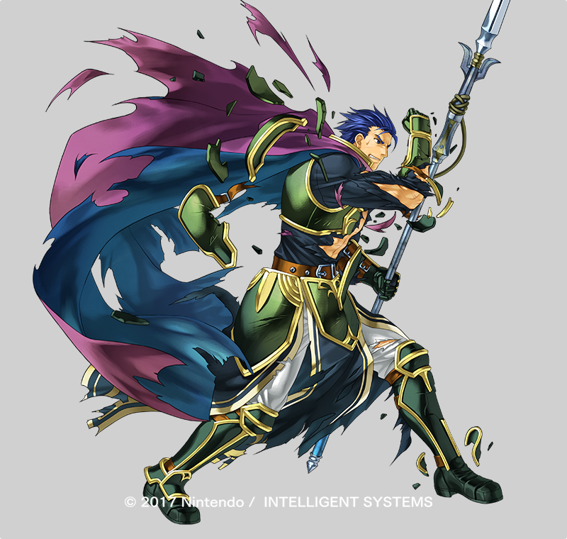 1boy, abs, arm_belt, armor, attack, belt, blue_eyes, blue_hair