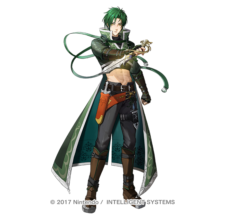 1boy, abs, belt, boots, brown_boots, coat, copyright_notice, crop_top