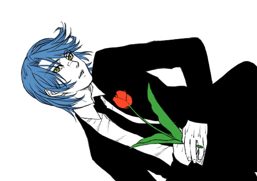 bandage, bandages, blue_hair, flower, hal_(sakurajam), harvest_moon, harvest_moon_animal_parade, harvest_moon_tree_of_tranquility