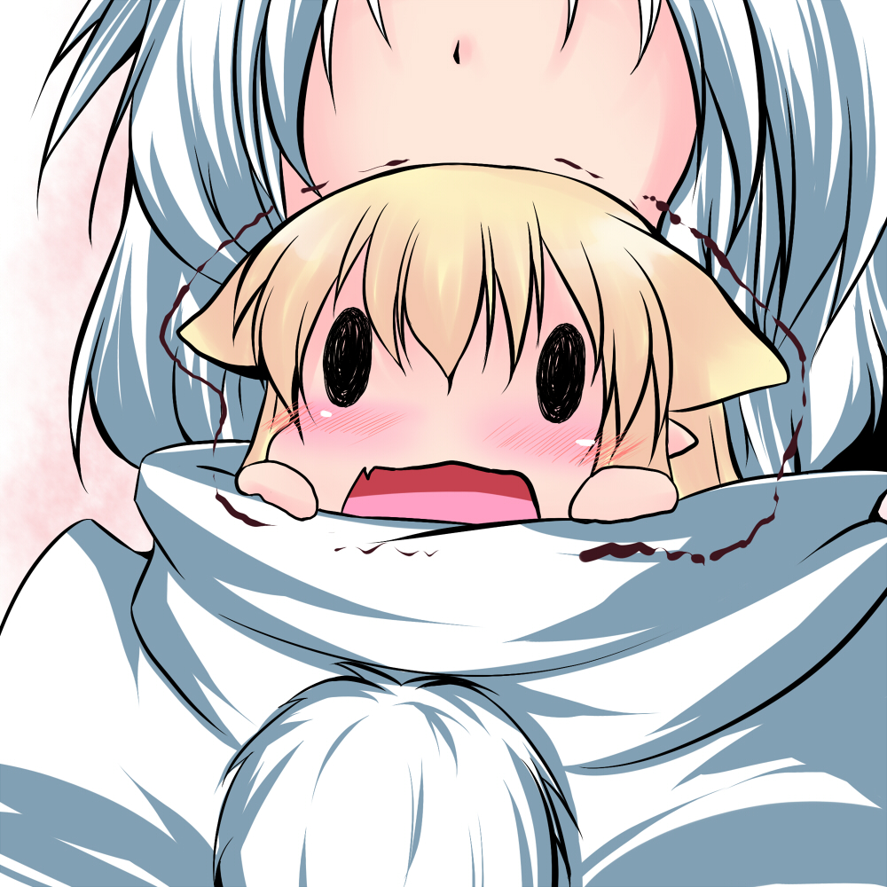animal_ears, cat_ears, chibi, extra_ears, hoshizuki_(seigetsu), inubashiri_momiji, kemonomimi_mode, minigirl