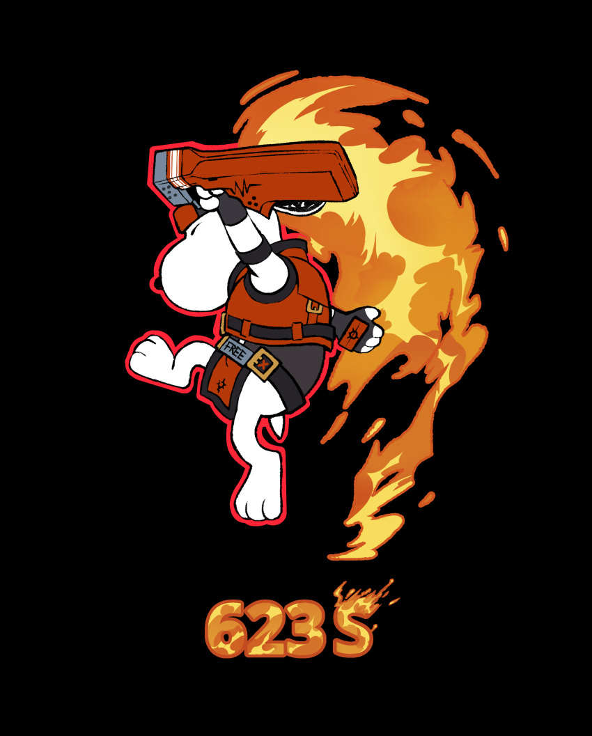 1boy, absurdres, az_artorius, black_background, body_fur, command_input, cosplay, dog