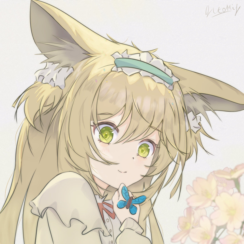 absurdres, arknights, highres, naomish, suzuran_(arknights), suzuran_(spring_praise)_(arknights)
