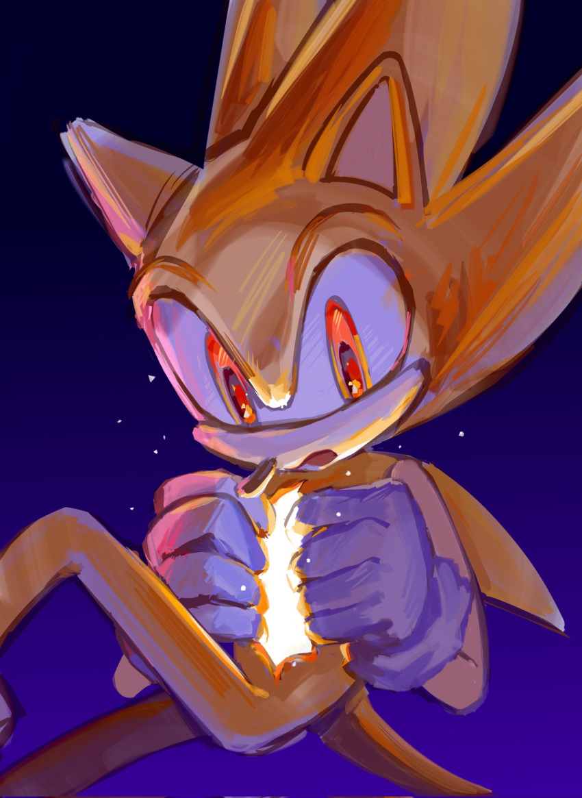 1boy, :o, chaosrice, furry, furry_male, gloves, hedgehog_boy, highres