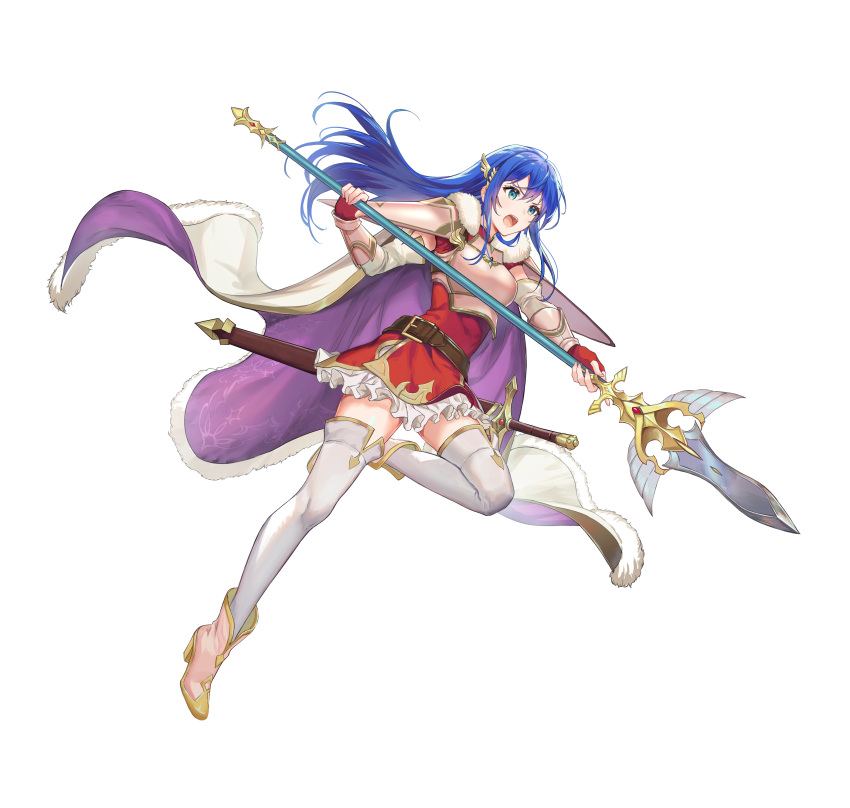 1girl, absurdres, ankle_boots, armor, belt, blue_eyes, blue_hair, boots