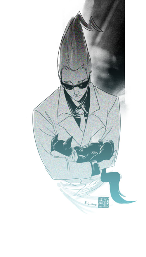 ascot, capcom, carrying, cat, cat_(ghost_trick), dated, formal, ghost_trick