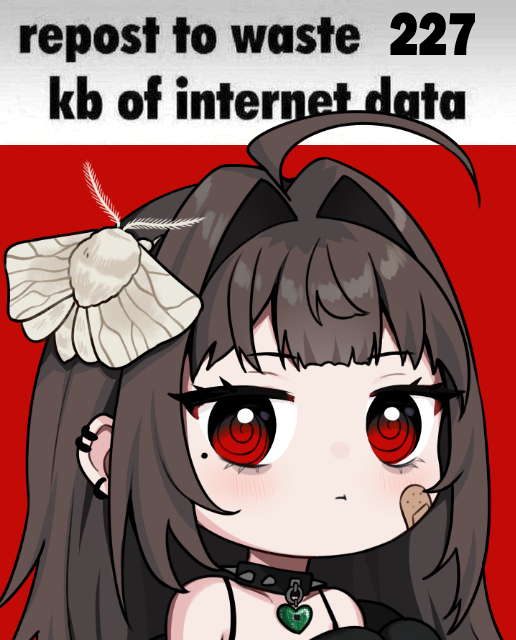 1girl, @_@, ahoge, bandaid, bandaid_on_face, brown_hair, bug, chibi
