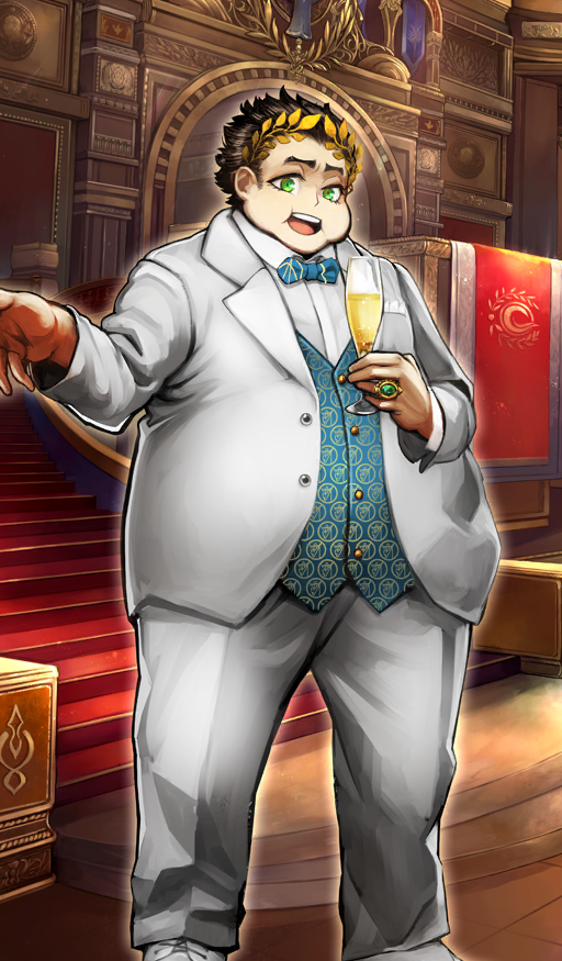 1boy, blue_bow, blue_bowtie, blue_vest, bow, bowtie, brown_hair, buttons