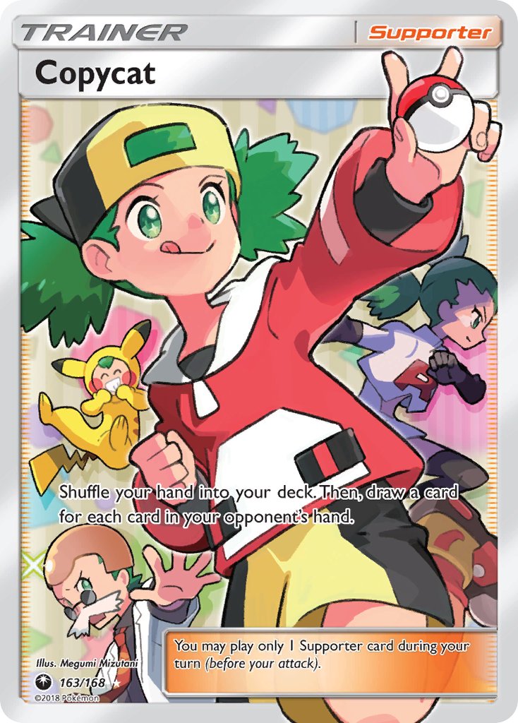1girl, :q, artist_name, backwards_hat, bald_cap, black_gloves, black_thighhighs, blaine_(pokemon)