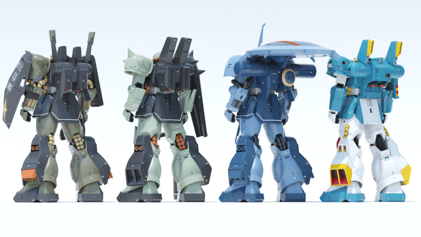 3d, back, cable, char's_counterattack, color_variation, commentary_request, derivative_work, energy_gun