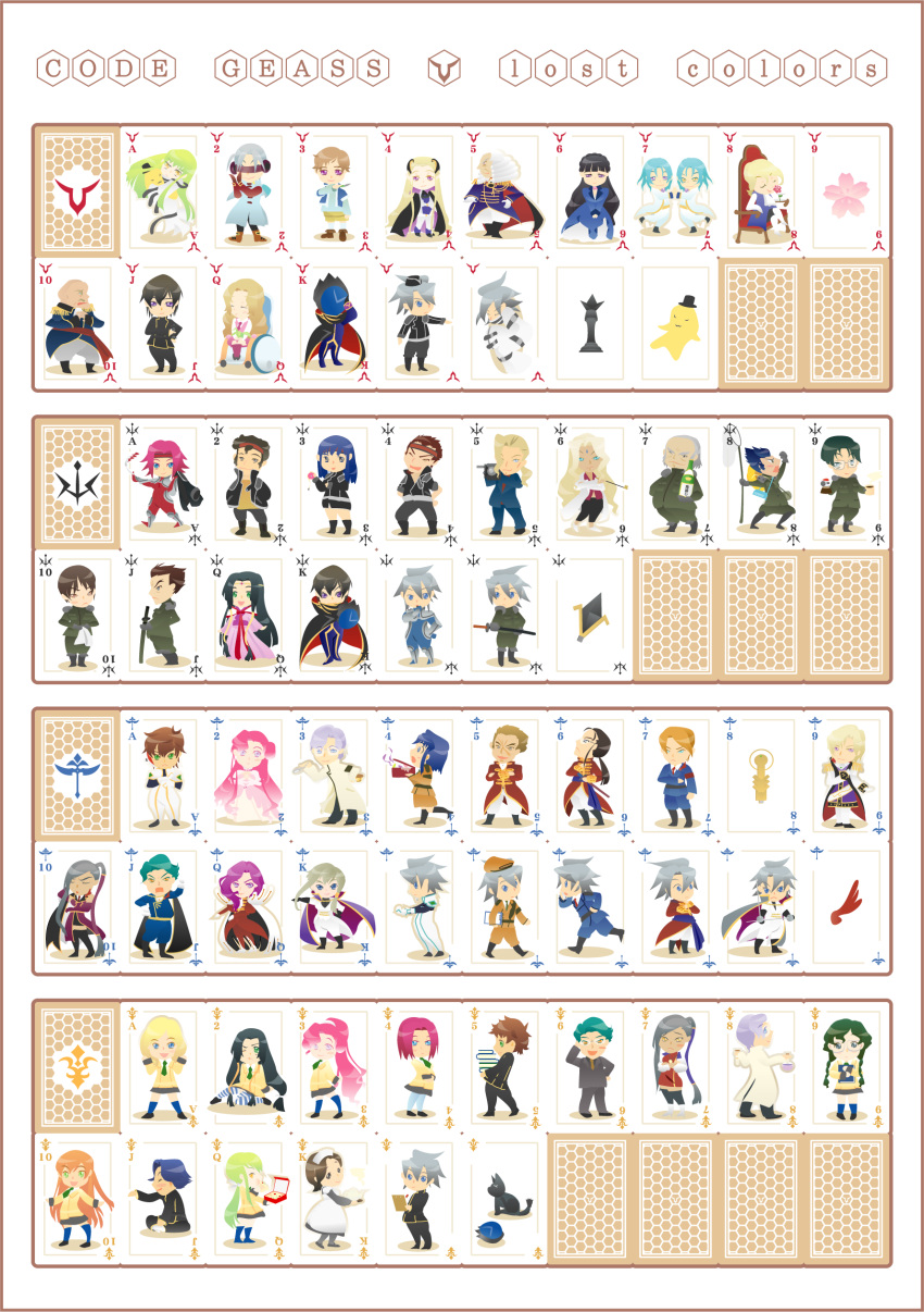 andreas_darlton, arthur_(code_geass), c.c., cecile_croomy, charles_di_britannia, code_geass, cornelia_li_britannia, diethard_reid