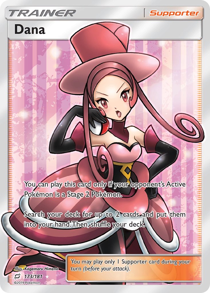 1girl, artist_name, bare_shoulders, battle_chatelaine, black_gloves, black_pantyhose, blush, card_(medium), character_name, company_name, copyright_name, copyright_notice, dana_(pokemon), dress, elbow_gloves, english_text, eyelashes, gloves, hand_on_own_hip, hat, high_heels, himeno_kagemaru, holding, holding_poke_ball, official_art, open_mouth, pantyhose, pink_dress, pink_eyes, pink_hair, pink_hat, pink_shoes, poke_ball, poke_ball_(basic), pokemon, pokemon_card, pokemon_tcg, pokemon_xy, shoes, short_hair_with_long_locks, solo, standing, standing_on_one_leg, third-party_source, top_hat, trading_card, v-shaped_eyebrows