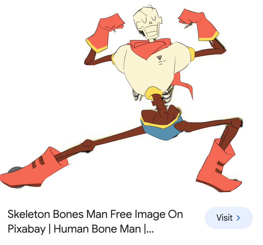 1boy, 2024, 2d, armor, blue_shorts, boots, cape, digital_media