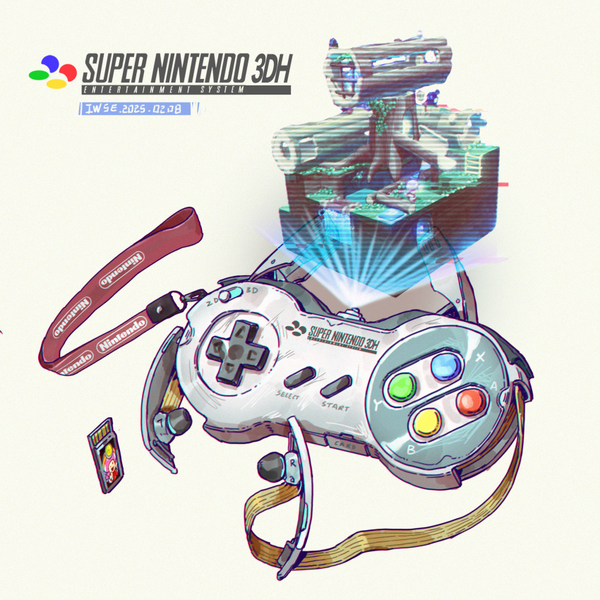 artist_name, captain_toad:_treasure_tracker, chinese_commentary, chromatic_aberration, commentary_request, dated, earphones, english_commentary