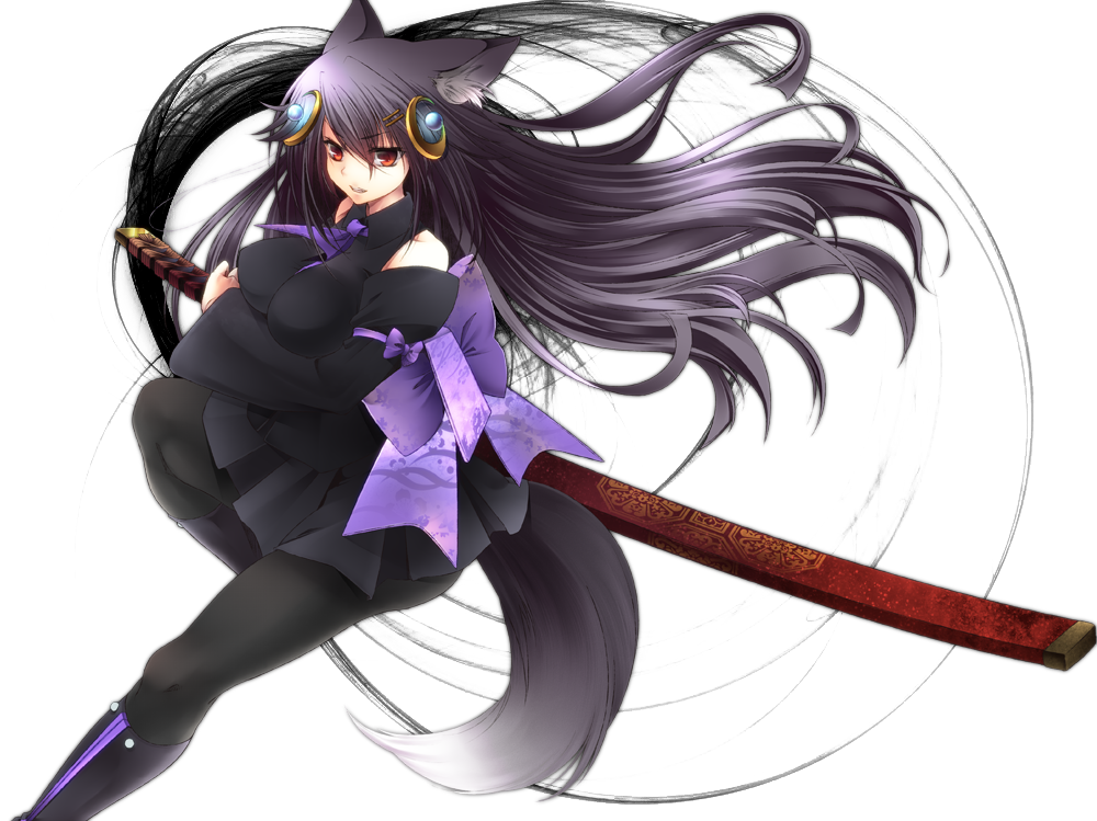 bare_shoulders, black_hair, black_legwear, black_pantyhose, boots, brown_eyes, detached_sleeves, hair_ornament