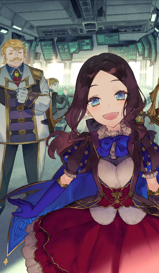 1girl, 2boys, age_difference, animal_on_shoulder, ascot, bird, bird_on_shoulder, black_bow