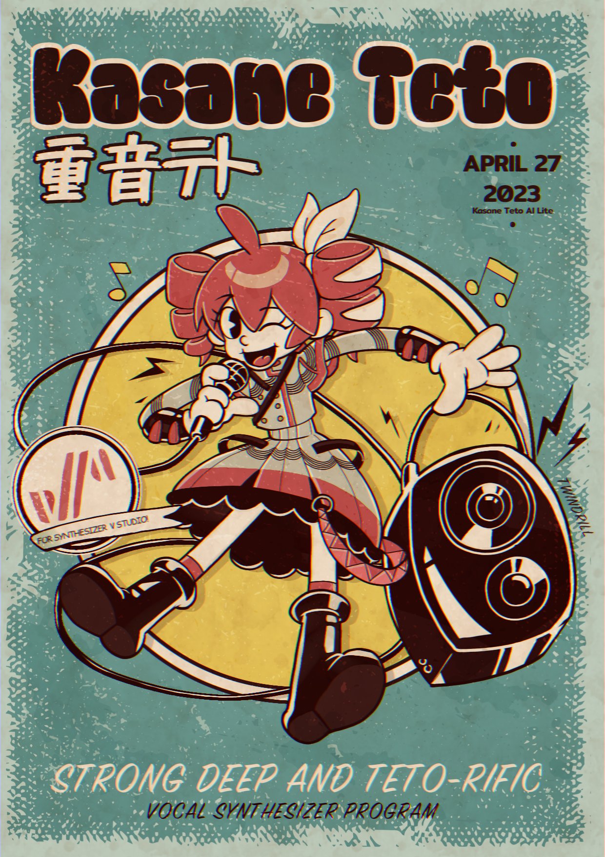 1girl, ;d, ahoge, black_boots, boots, cable, dated, dress