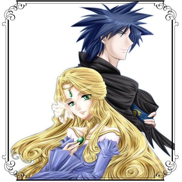 arlon_(pokemon), dress, flower, leen_(pokemon), pokemon