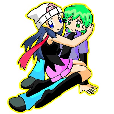 belleshipping, hikari_(pokemon), pokemon, pokemon_(anime), shuhika, shuu_(pokemon)