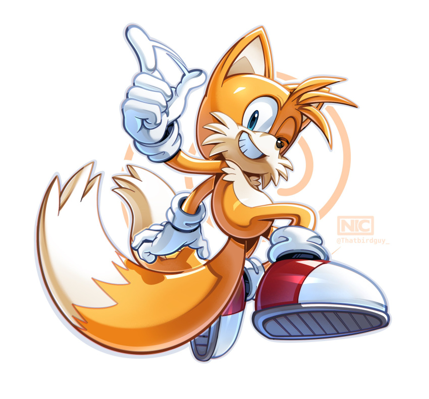 1boy, absurdres, blue_eyes, fox, full_body, furry, furry_male, gloves