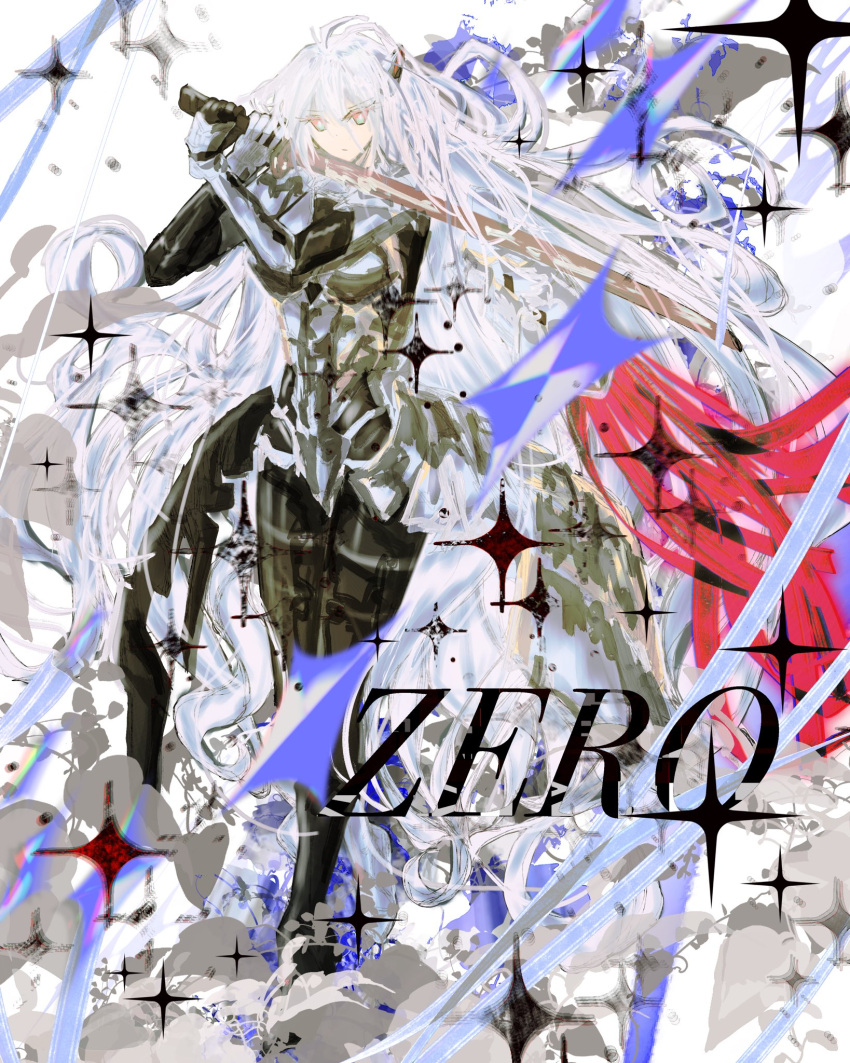 1girl, annie_(annhoyyy), armor, character_name, duel_monster, english_text, hair_ornament, highres